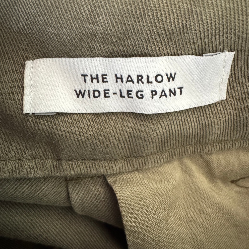 Madewell Olive Wide Leg Pants - Picture 11 of 12
